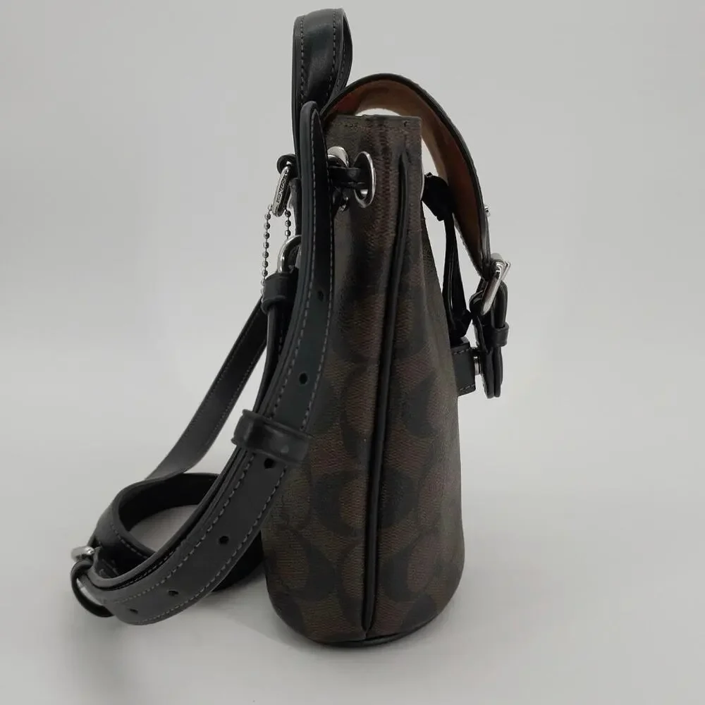 Coach Authentic Amelia Convertible Brown Backpack CL458